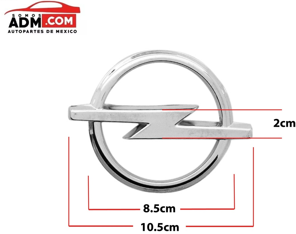 EMBLEMA LOGO DELANTERO CV CHEVY OPEL GRA