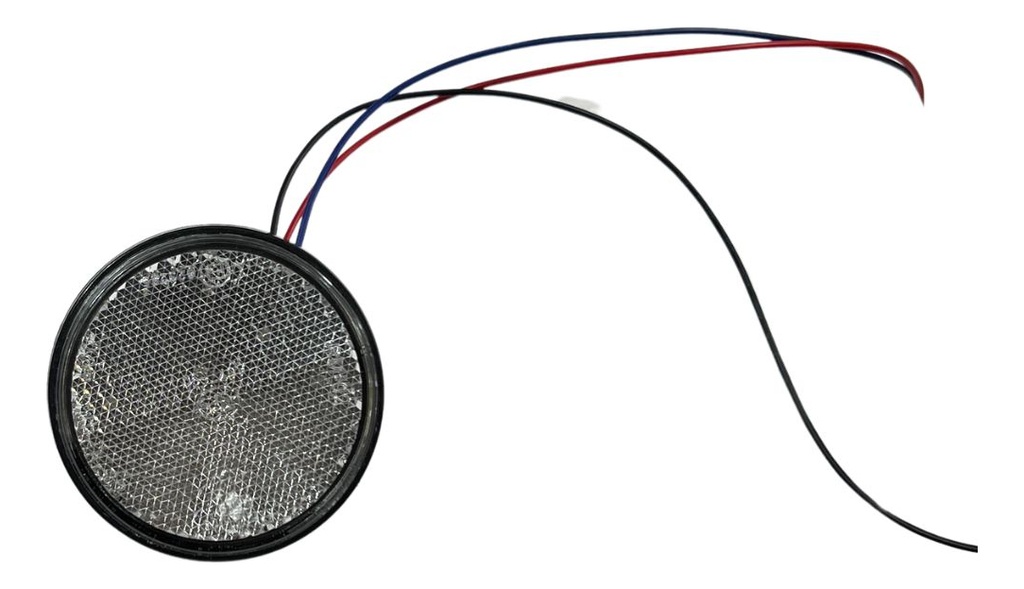 FARO LED REFLECTOR ROJO (RECTANGULO) LUZ ALTA Y BAJA