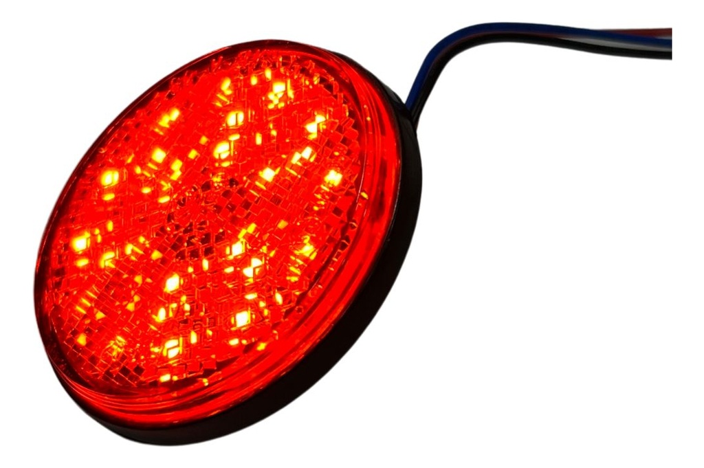 FARO LED REFLECTOR ROJO (RECTANGULO) LUZ ALTA Y BAJA