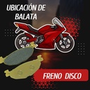 BALATA FRENO DISCO YAMAHA,SYM XVS 950,FJR,T-MAX