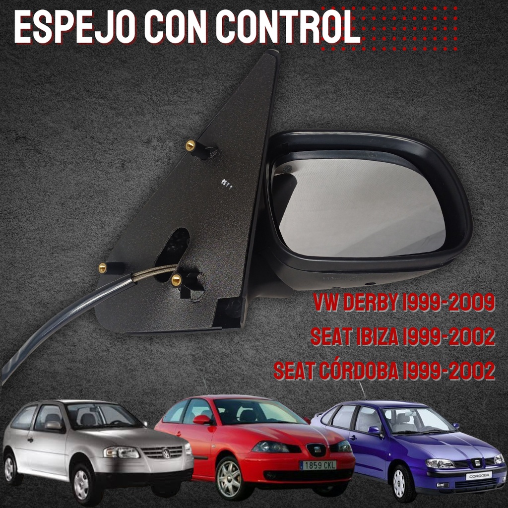 Espejo Lateral Volkswagen Derby 1999-2002