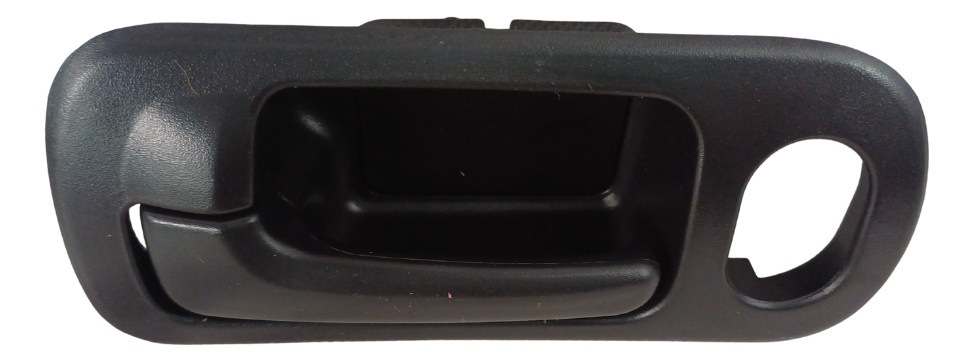 MANIJA INTERIOR HD CIVIC 4P SEDAN 01-05  CON HOYO PARA SEGURO NEGRO PLASTICO HUSHAN Izquierdo Delantera  