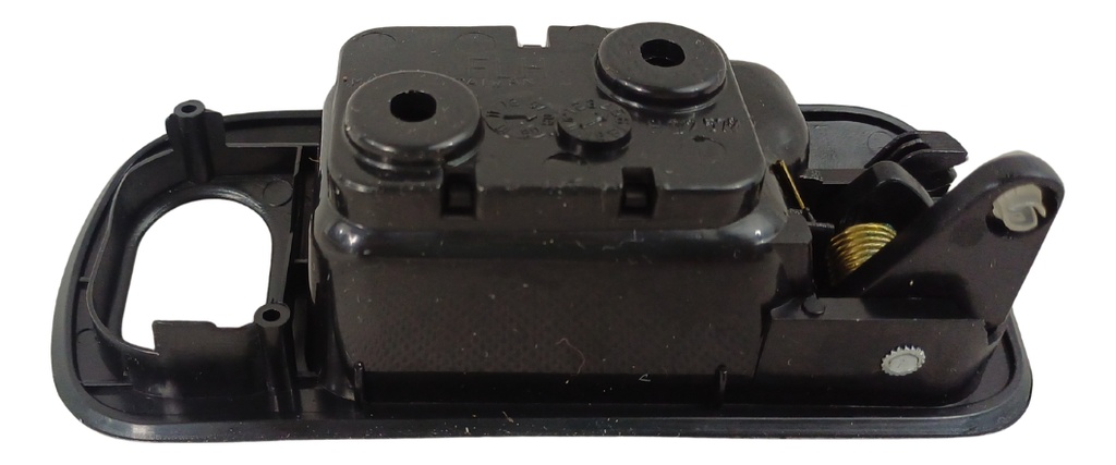 MANIJA INTERIOR HD CIVIC 4P SEDAN 01-05  CON HOYO PARA SEGURO NEGRO PLASTICO HUSHAN Izquierdo Delantera  