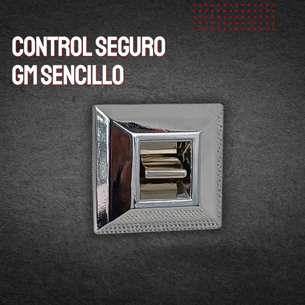 CONTROL SEGUROS GM SENCILLO