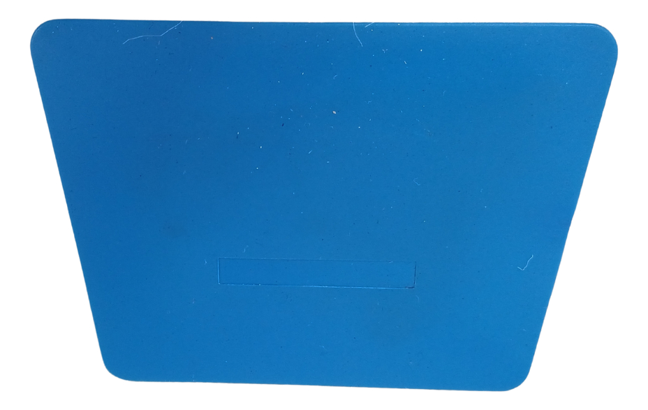 SQUEEGE TEFLON AZUL ( RAZADOR ESPATULA POLARIZAR )