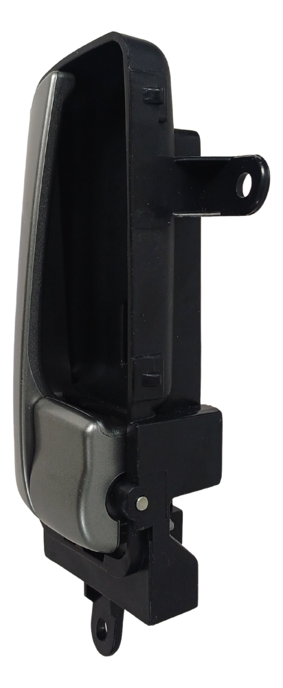 MANIJA INTERIOR NS MAXIMA 04-05  NEGRO/PLATA PLASTICO HUSHAN Derecho Delantera/Trasera  