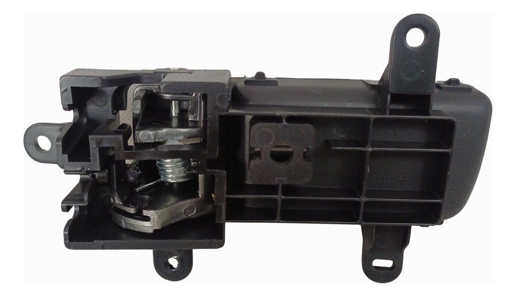 MANIJA INTERIOR NS MAXIMA 04-05  NEGRO/PLATA PLASTICO HUSHAN Derecho Delantera/Trasera  