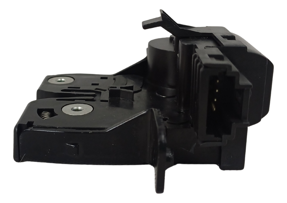 CHAPA DE PUERTA RN MEGANE HATCHBACK 02-07/SCENIC 04-07/CLIO EURO 07-12  ELECTRICA 4 PINS NEGRA MANIJAUTO 12VCC   5ta puerta 