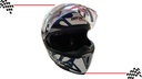 Casco Abatible Iron Racing Ir-105 Doble Mica Dot Xl Azul Liso Xl