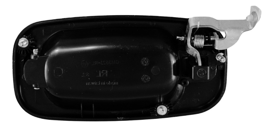 MANIJA EXTERIOR CV SILVERADO 99-06/SUBURBAN/TAHOE/SONORA 00-06/AVALANCHE 02-06  GM SIERRA 99-06/YUKON 00-06  CV CHEYENNE 99-06  CORRUGADA NEGRA PLASTICO HUSHAN Derecho Trasera  