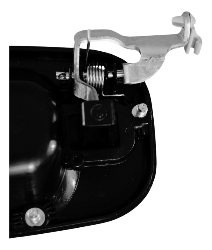 MANIJA EXTERIOR CV SILVERADO 99-06/SUBURBAN/TAHOE/SONORA 00-06/AVALANCHE 02-06  GM SIERRA 99-06/YUKON 00-06  CV CHEYENNE 99-06  CORRUGADA NEGRA PLASTICO HUSHAN Derecho Trasera  