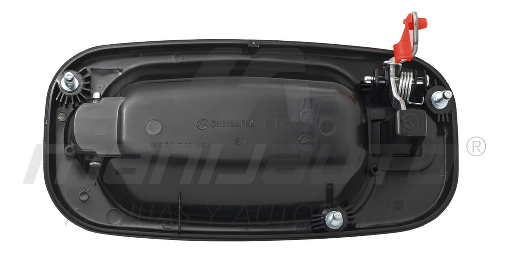 MANIJA EXTERIOR CV SILVERADO 99-06/SUBURBAN/TAHOE/SONORA 00-06/AVALANCHE 02-06  GM SIERRA 99-06/YUKON 00-06  CV CHEYENNE 99-06  NEGRA PLASTICO HUSHAN Derecho Delantera  