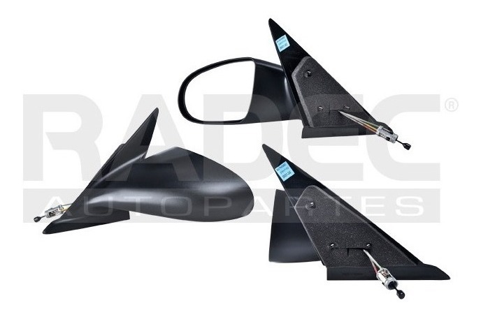 ESPEJO DG NEON 95-99 C/CONTROL NEGRO STYLE/EXPRESSO/HIGH/ACR/SPORT/BASE/RT L4 4CILINDROS 2.0L 2/4 PUERTAS DER
