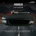 MANIJA EXTERIOR CHEVROLET TRAIL BLAZER  GM ENVOY  OD BRAVADA  BK RAINIER 02-09  IZ ASCENDER 03-08  1 TORNILLO LISA PARA PINTAR NEGRA PLASTICO HUSHAN Izquierdo Trasera