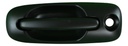 MANIJA EXTERIOR CHRYSLER VOYAGER/TOWN & COUNTRY  DODGE CARAVAN 01-07  CON HOYO PARA LLAVE LISA PARA PINTAR NEGRA PLASTICO HUSHAN Izquierdo Delantera