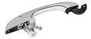 MANIJA EXTERIOR CR 300C 05-10  DG MAGNUM 05-08  CROMADA PLASTICO HUSHAN Izquierdo Delantera  
