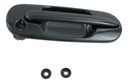 MANIJA EXTERIOR HD CR-V 97-01  LISA PARA PINTAR NEGRA PLASTICO HUSHAN Derecho Delantera  