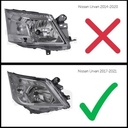 FARO NS URVAN 19-23 MANUAL/ELECTRICO S/FOCO DEPO DER