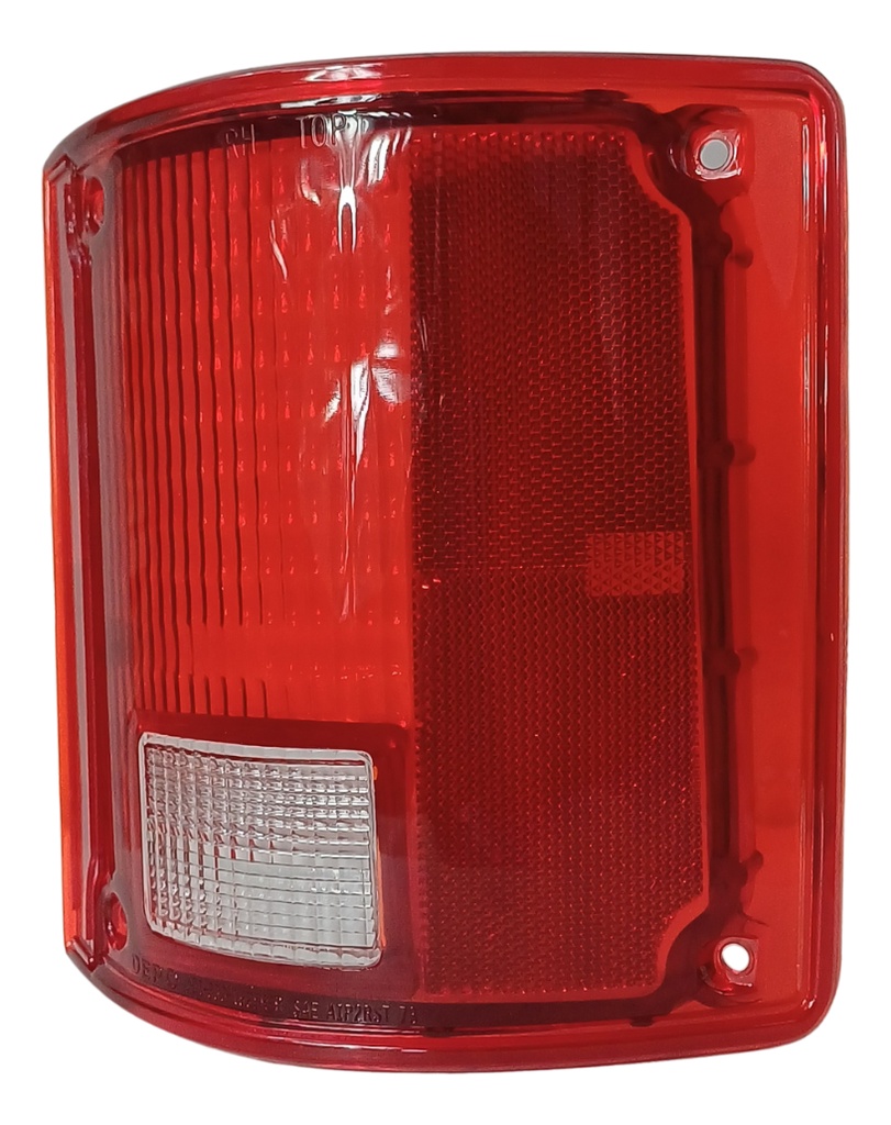 Mica Calavera Chevrolet Cheyenne 1989-1991  Filo Rojo Depo Derecha