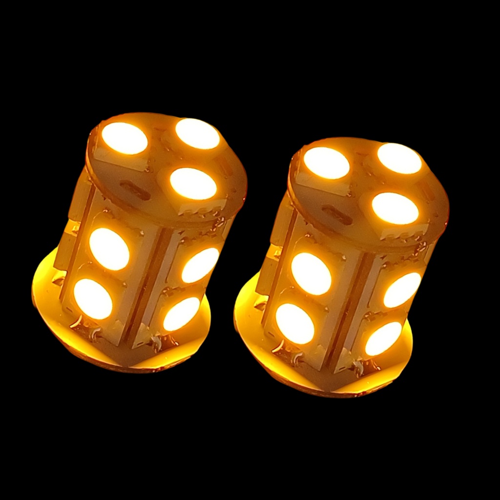 FOCO 1141 T/MAZORCA 13 LED AMBAR C/ESTRO