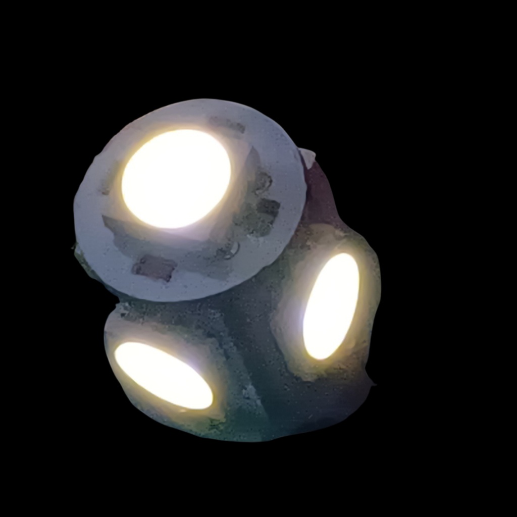 FOCO 158 5 LEDS BLANCO T/MAZORCA ESTROBO