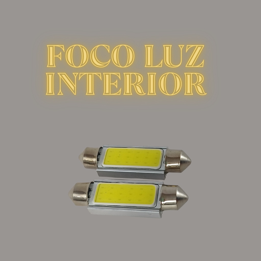 FOCO LUZ INTERIOR 44mm 18 COBS CANBUS