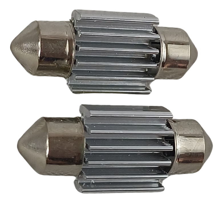 FOCO LUZ INTERIOR 6 LEDS BLANCO 31mm