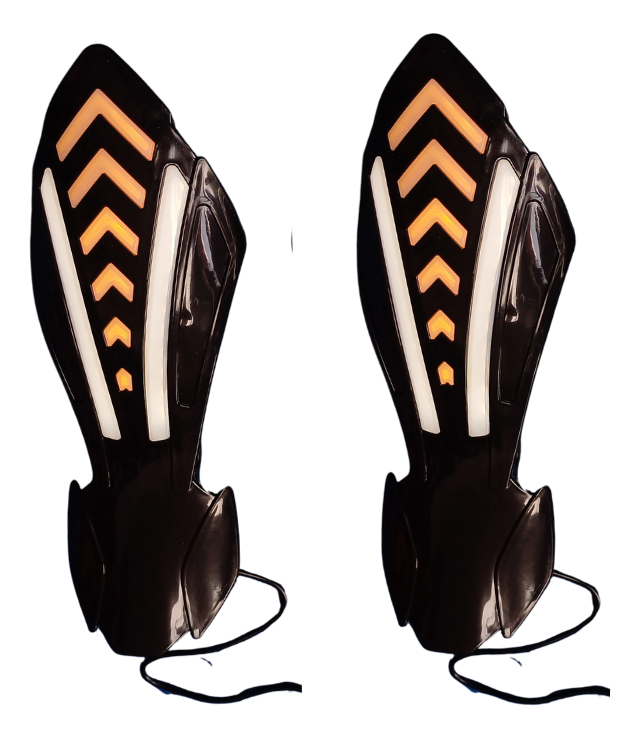 CUBRE PUÑOS PARA MOTOCICLETA UNIVERSAL NEGRO 25 X 9.5CM