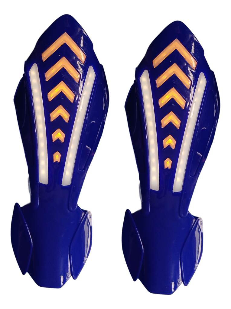 CUBRE PUÑOS PARA MOTOCICLETA UNIVERSAL AZUL 25 X 9.5CM