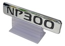 EMBLEMA LETRAS PLACA NP300 CROMO