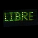 LETRERO PARA TAXI LIBRE CON CHUPON LUZ LED VERDE