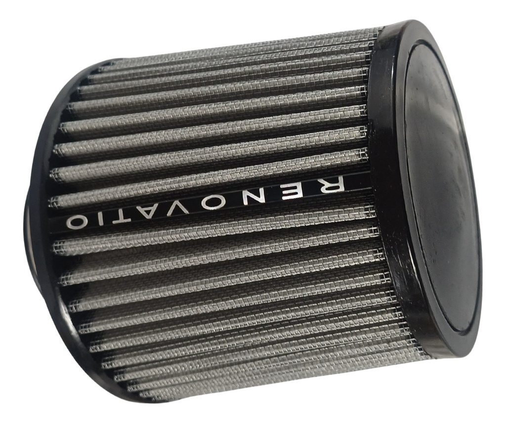 FILTRO AIRE ALTO FLUJO NEGRO CROMADO