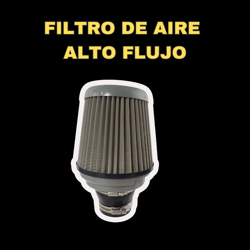 FILTRO AIRE ALTO FLUJO GRIS