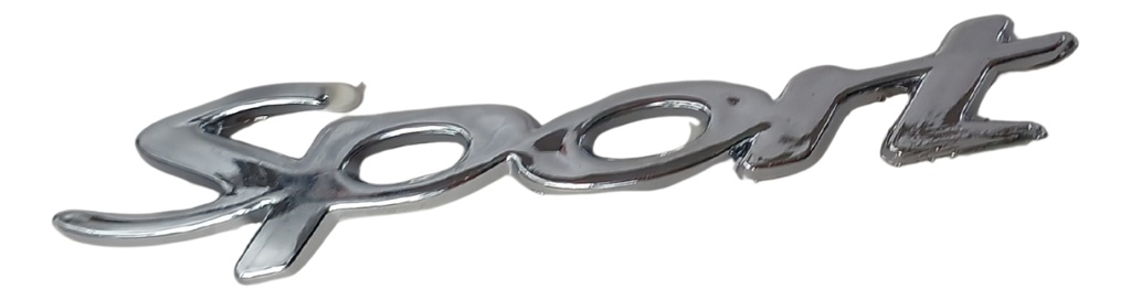 EMBLEMA LETRERO VOLKSWAGEN BEETLE SPORT CROMO