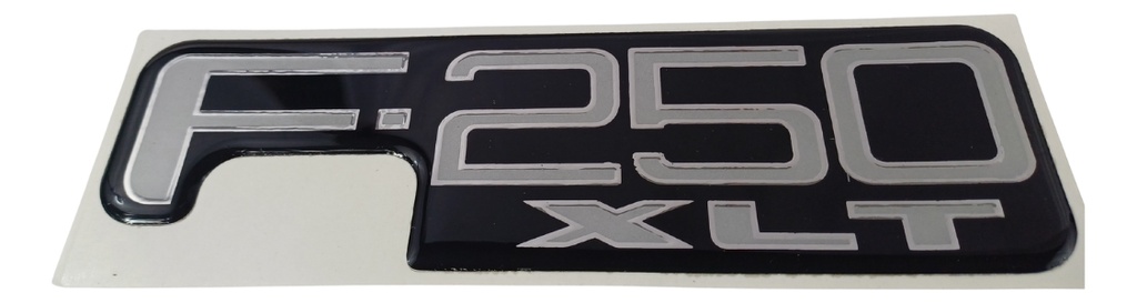 EMBLEMA LETRERO F-250 XLT ENCAPSULADO
