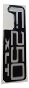 EMBLEMA LETRERO F-250 XLT ENCAPSULADO