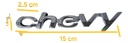 LETRAS CHEVY 2004-2005 PEGADA CROMO
