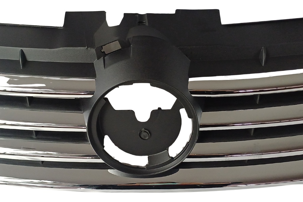 PARRILLA VW JETTA CLASICO 08-15 NEGRA MATE C/MOLDURAS CROMADAS TDI/CITY/EUROPA/TRENDLINE/WOLFSBURG EDITION L4/L5 4/5 CILINDROS 1.9/2.0/2.5L 4 PUERTAS