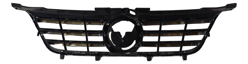 PARRILLA VW JETTA CLASICO 08-15 NEGRA MATE C/MOLDURAS CROMADAS TDI/CITY/EUROPA/TRENDLINE/WOLFSBURG EDITION L4/L5 4/5 CILINDROS 1.9/2.0/2.5L 4 PUERTAS