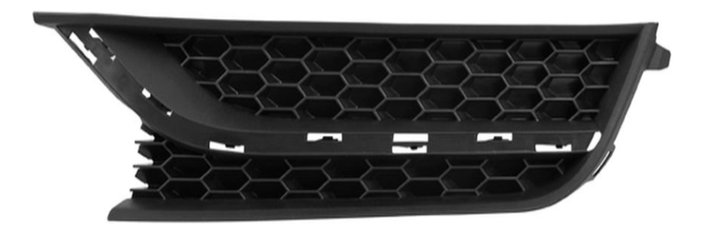 REJILLA FASCIA DELANTERA VW PASSAT 12-15 S/HOYO P/FARO S/MOLDURA IZQ