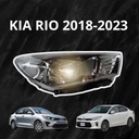 FARO KIA RIO 18-23 4 Y 5 PUERTAS S/LUPA S/MOTOR FONDO NEGRO S/FOCO DEPO DER