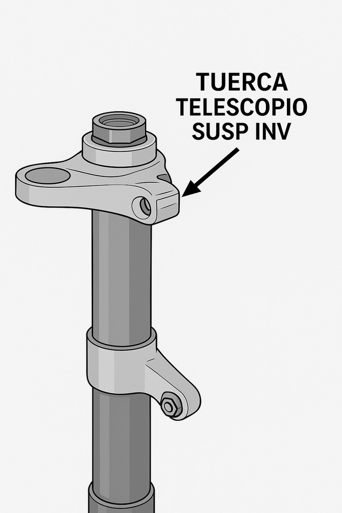 TUERCA TELESCOPIO SUSP INV DM300, DM250X