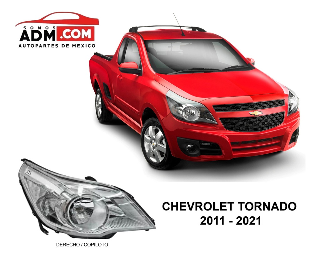 FARO CV TORNADO 11-21 FONDO CROMADO P/FOCO HALOGENO S/FOCO DEPO IZQ