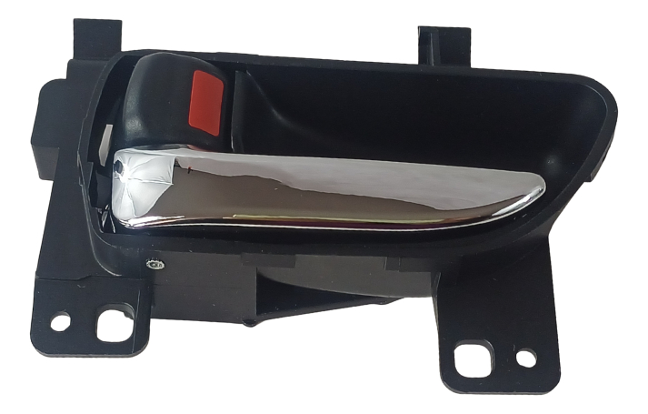 MANIJA INTERIOR SUBARU FORESTER 09-18/IMPREZA WRX 09-14/SEDAN/WAGON 12-16/LEGACY 10-14/BRZ 13-20/XV CROSSTREK 13-15/WRX 15-20/XV 14-16  NEGRA/CROMO PLASTICO HUSHAN Izquierdo Delantera/Trasera