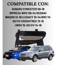 MANIJA INTERIOR SUBARU FORESTER 09-18/IMPREZA WRX 09-14/SEDAN/WAGON 12-16/LEGACY 10-14/BRZ 13-20/XV CROSSTREK 13-15/WRX 15-20/XV 14-16  NEGRA/CROMO PLASTICO HUSHAN Izquierdo Delantera/Trasera