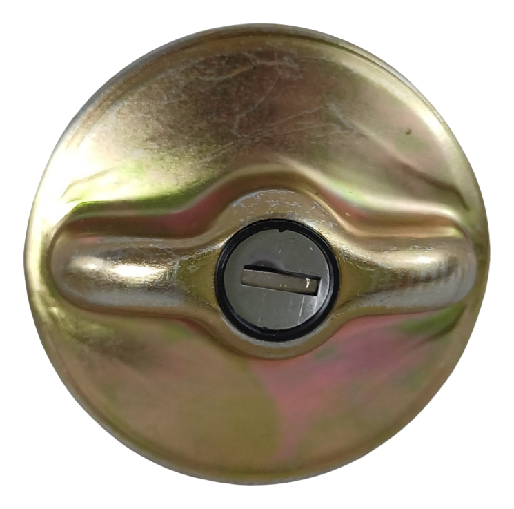 Tapon De Gasolina Con Llave De Vw Sedan 1984 Al 2003 - Dorado Metalico