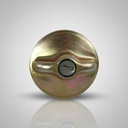 Tapon De Gasolina Con Llave De Vw Sedan 1984 Al 2003 - Dorado Metalico