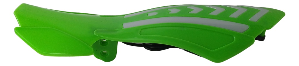 CUBRE PUÑOS PARA MOTOCICLETA UNIVERSAL VERDE 25 X 9.5CM PAR