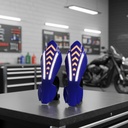 Cubre Puños Para Motocicleta Universal 25 X 9.5cm 2pz Azul