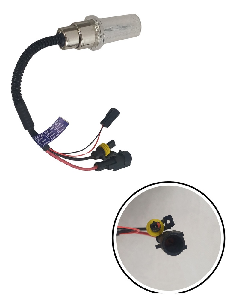 FOCO MOTO HID H4 XENON 60000K